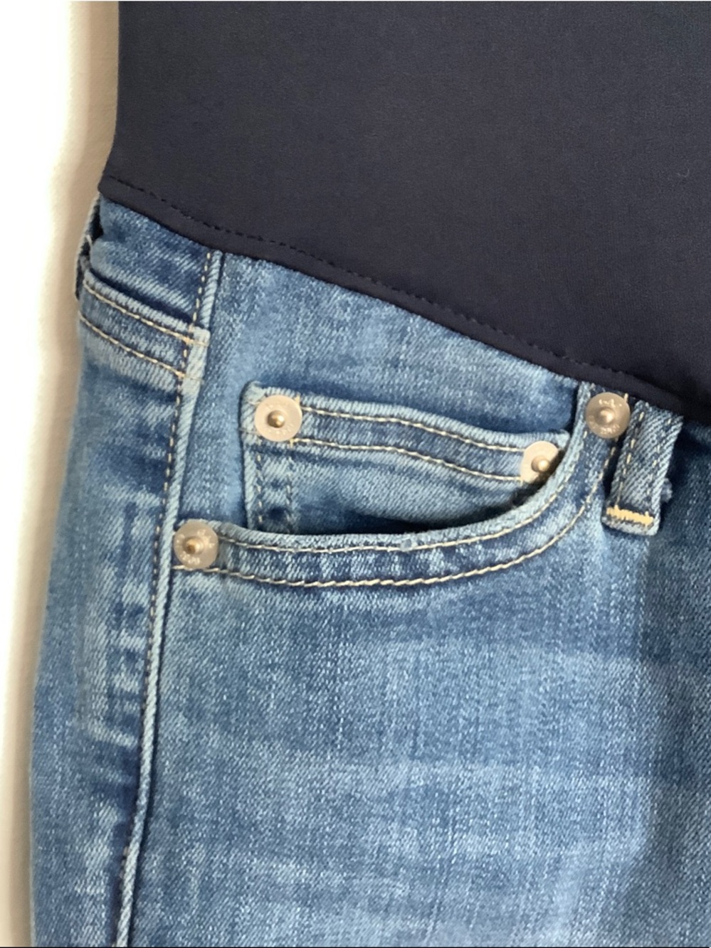 Gap Maternity Full Panel Skinny Jeans Size 2P - Picture 7 of 10